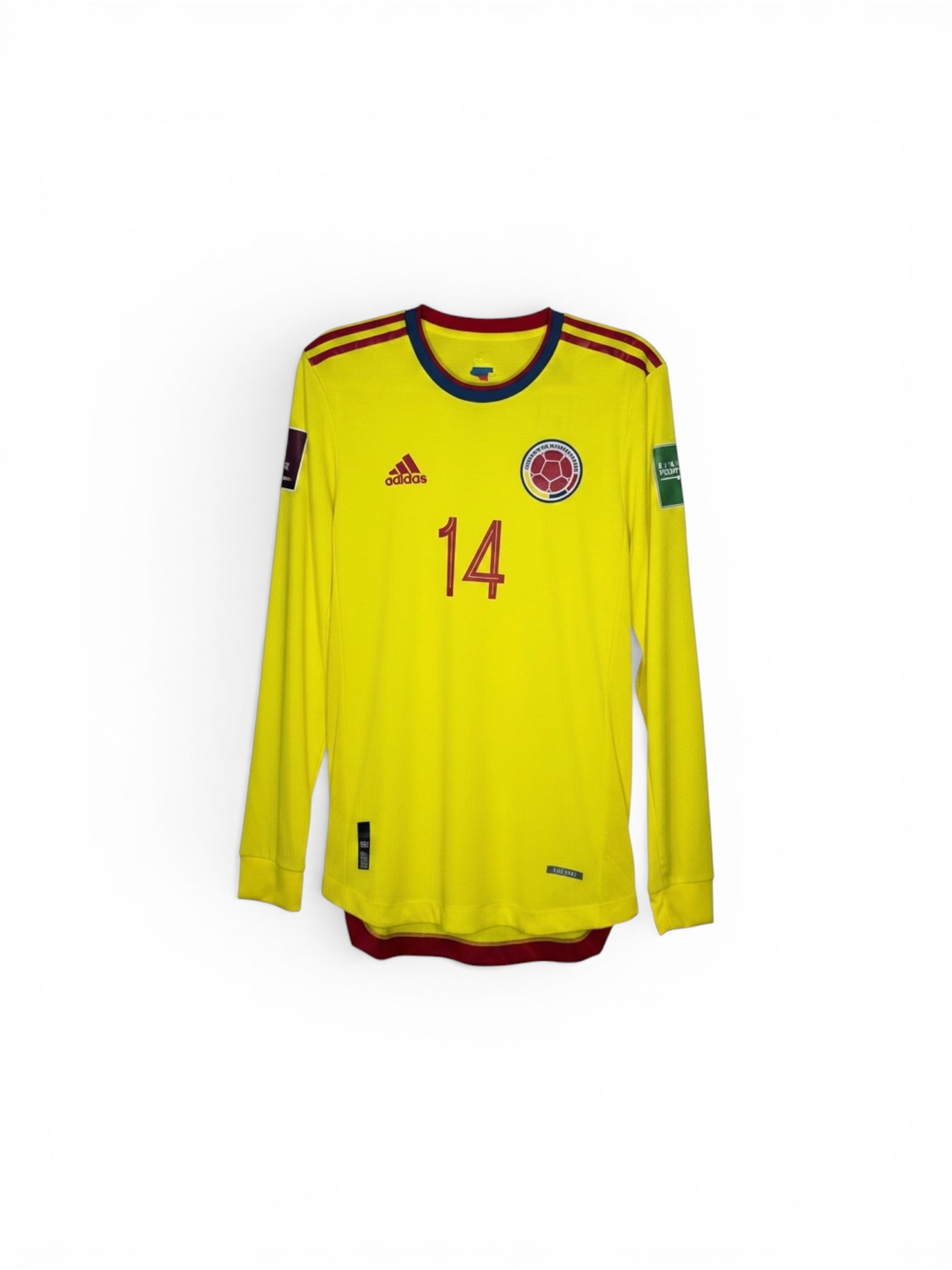 Selección Colombia Luis Díaz #14 Jersey Utileria Adidas