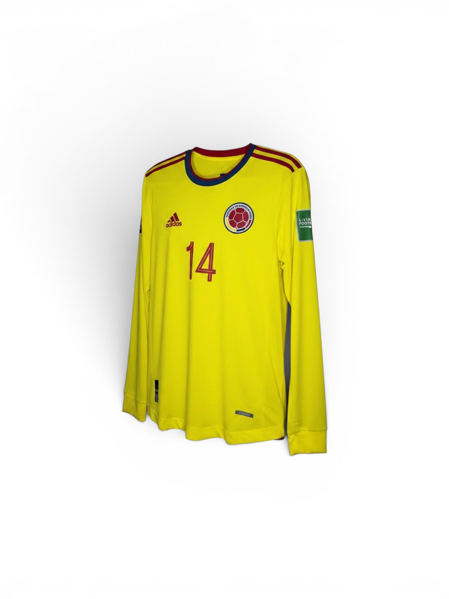 Selección Colombia Luis Díaz #14 Jersey Utileria Adidas