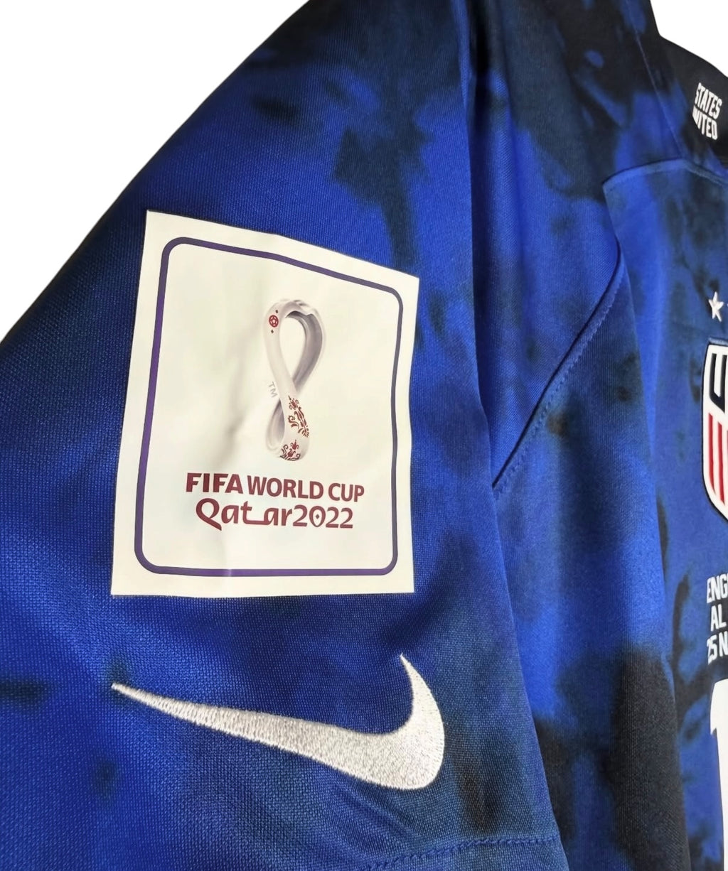 USMNT Christian Pulisic #10 Jersey – Nike FIFA World Cup Qatar 2022