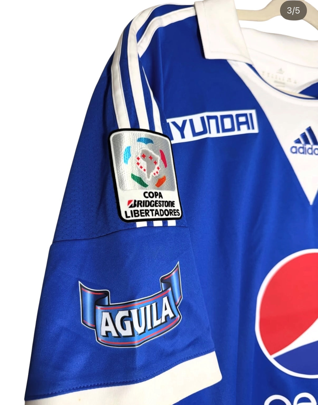 Millonarios FC Román #2 Jersey – Adidas Copa Libertadores
