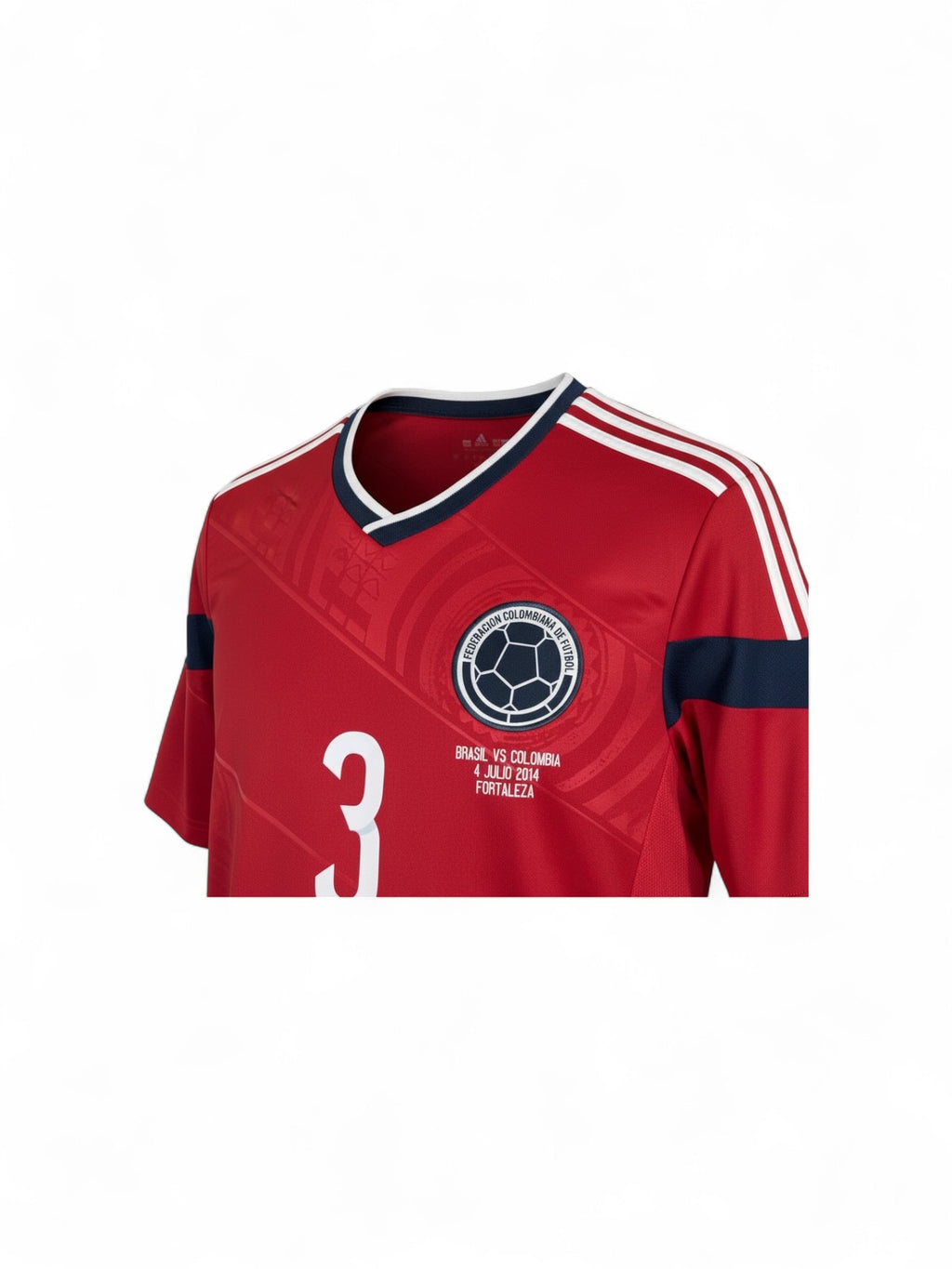 Selección Colombia Mario Yepes #3 Jersey – Nike Mundial 2014